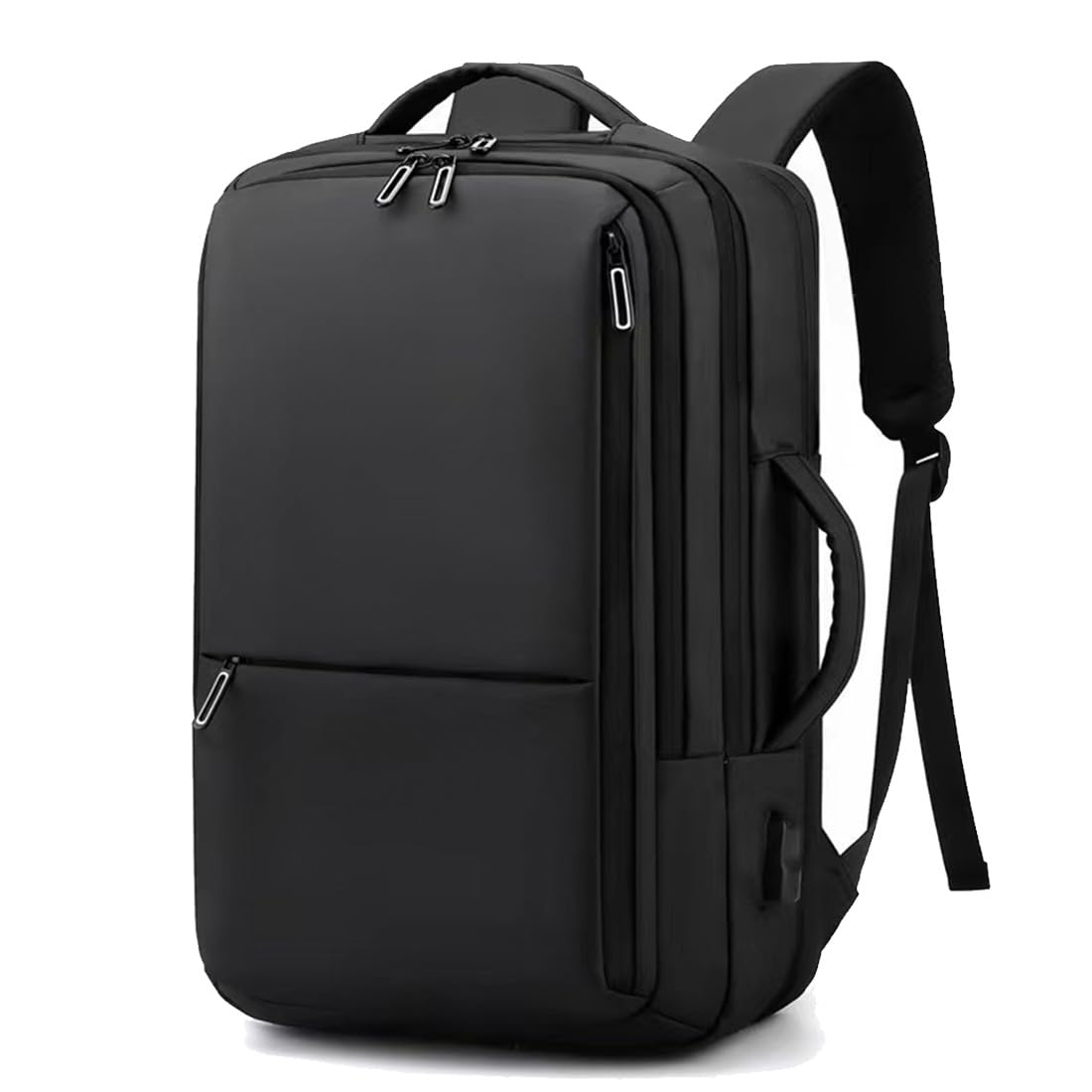 

Business Large Expandable PC USB Charging For Business School [sushoori] Backpack, Backpack, Men s Backpack, Capacity, Gusset, Lightweight, 17-inch