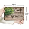 Putuo Decor 1pc German Vintage Metal Tin Sign Wall Art Decor for Home Farmhouse Living RoomFamily Best Gifts for Friends