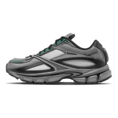Rbk Premier Travel In Trouble Mesh Pelle Sintetica Retro Funzionale Sport Scarpe Lifestyle Basse Unisex sneaker Nero Grigio GX9194