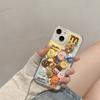 Fun Cartoon Chocolate Chip Mobile Phone Case For Iphone17Promax Candy Apple 14 Cookies 16 Niche