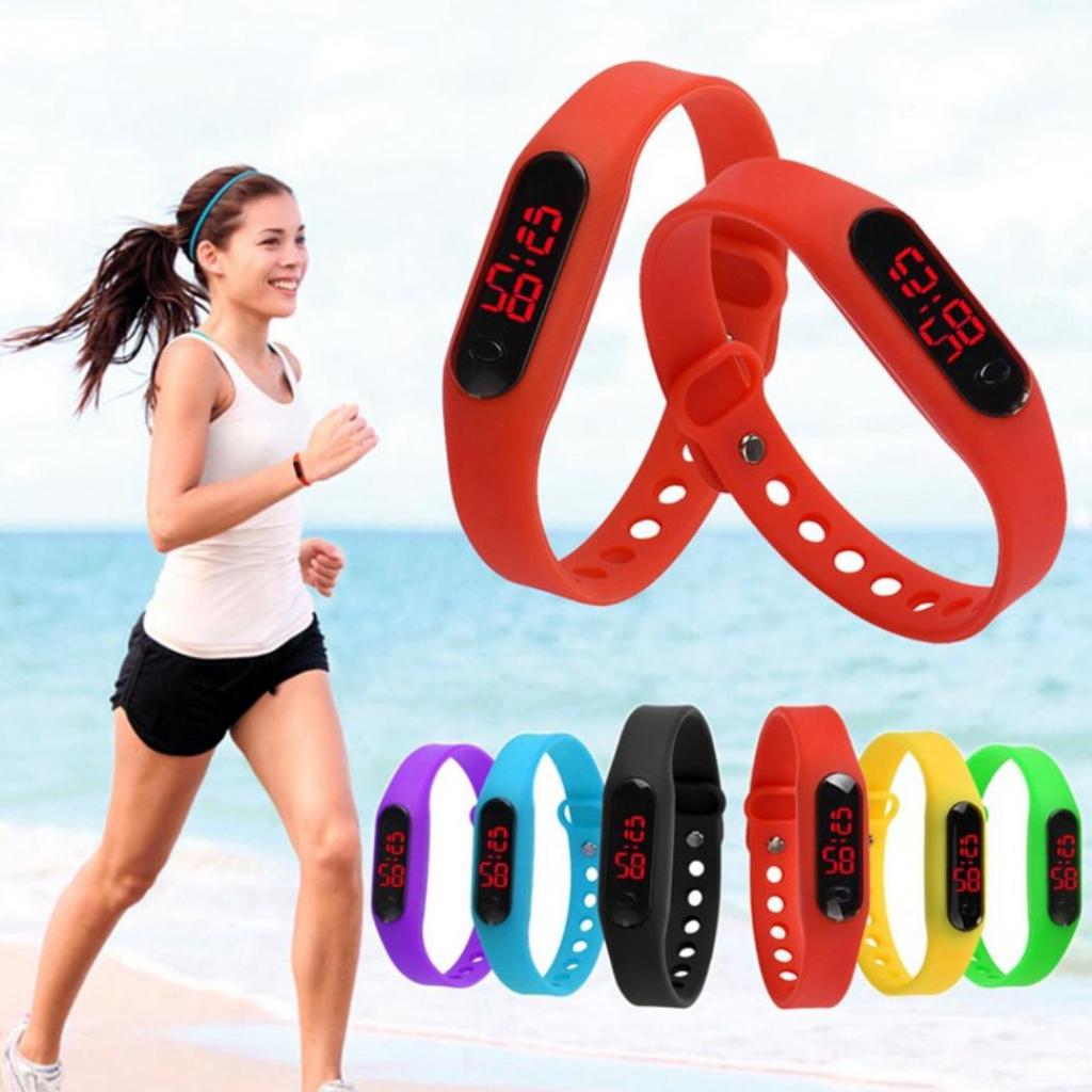 Buy M2 Boys And Girls Led Adjustable Watchband Digital Bracelet Sports