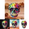 Fashion Colorful Skull Pattern Acrylic Glass Pendant For Party Gifts And Celebrations
