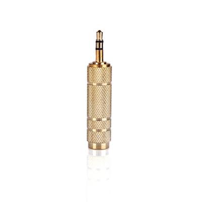 Audio-Klinkenadapter Konverter Stereo Stecker Buchse für E-Gitarren Mikrofon Kopfhörer 3,5 mm Stecker 6,5 mm Buchse