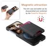Wallet Card Holder Bracket Phone Case for Motorola Razr 60 50 40 Ultra Moto Razr 40 50 60 Magnetic Card Case Leather Cover