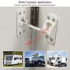 Secure Motorhome Door Hook Latches Easy Use Door Restraint Door Safety Catch Hook Enhances Stability In High Winds