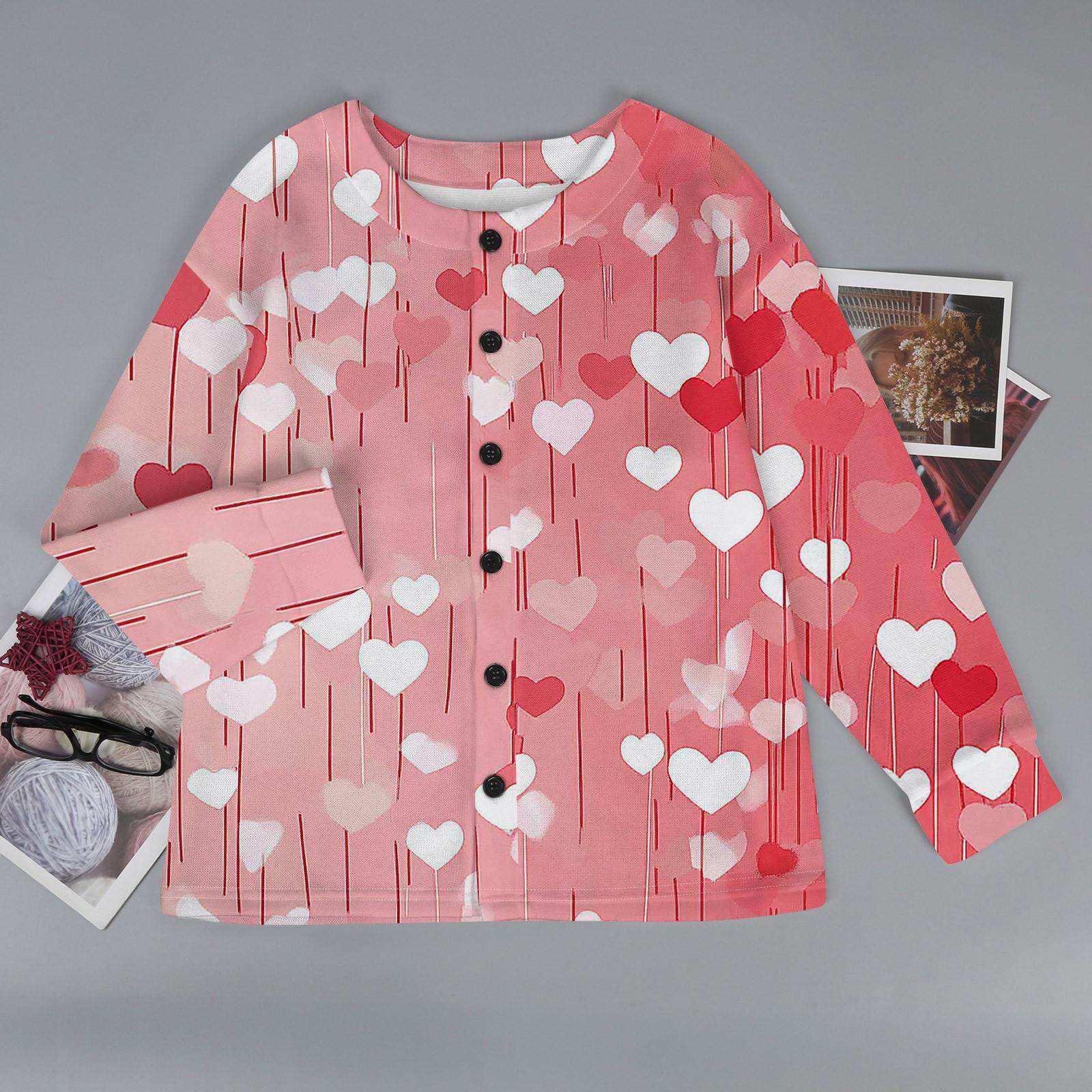 

Женское модное теплое трикотажное пальто с длинным рукавом и принтом S киноварь