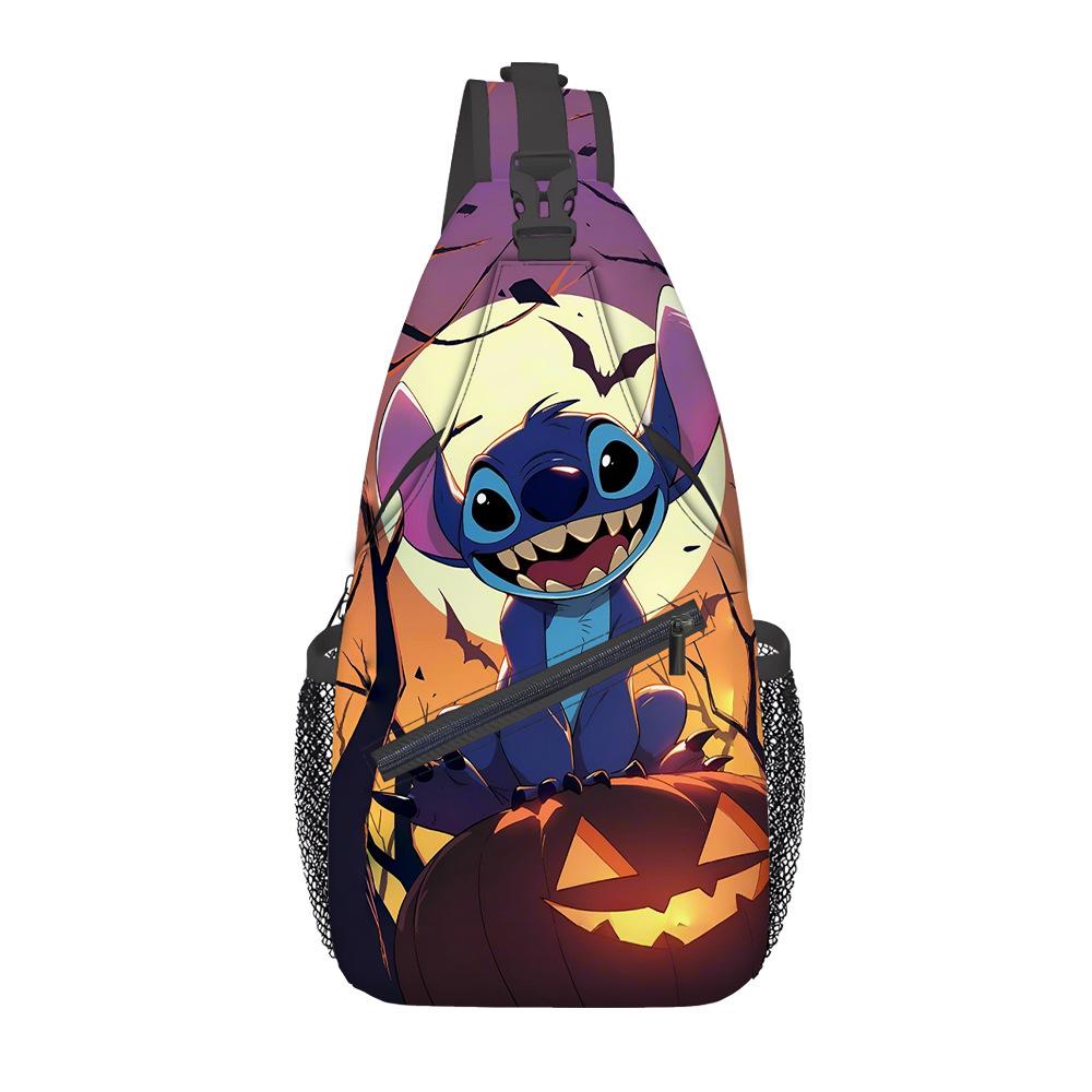 

Breast Bag Women S Fashion Oxford Cloth Cartoon Shoulder Messenger Bag Large Capacity Cycling Breast Bag Chest bag