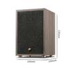 HiVi Oasis Passive HiFi Bookshelf Speaker CN plug (adapter included) (CN version)