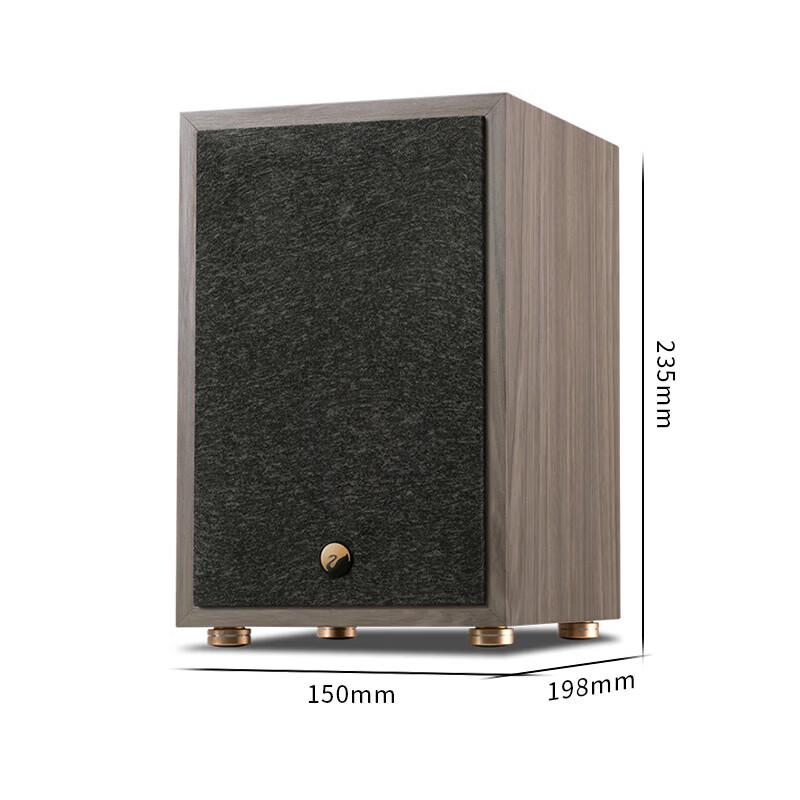 HiVi Oasis Passive HiFi Bookshelf Speaker CN plug (adapter included) (CN version)