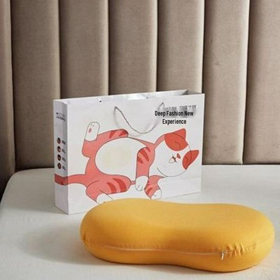 Slow Rebound Memory Foam Cat Belly Pillow - Perfect Gift for Cat Lovers