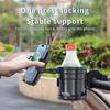 3 In 1 Universal Baby Stroller Cup Holder with Phone Stand 2 Drink Holder Cup for Pram, Bike, Motorcycle, Wheelchair