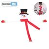 2026 Mini Winter Christmas Decor Set Tree Top Star with Santa Hat Easy To Place Ornaments for Holiday Home Party Decoration