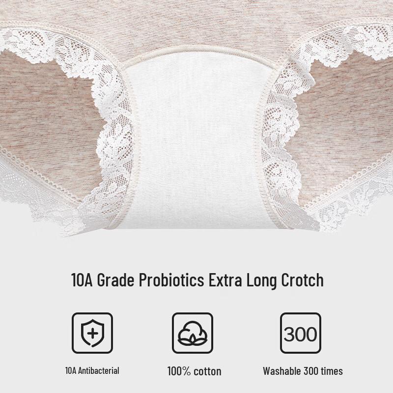 Women's Modal Cotton Antibacterial Mid-Rise Boyshorts