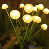 Solar Mushroom Stake Lamp Outdoor Garden Night Light Solar-powered Waterproof Automatic Light Sensor Lights for Patio Pathway