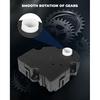 LUJUNTEC A/C HAVC Heater Blend Door Actuator with Recirculation Control | Direct Fit for 2010-2012 Ford Fusion, 2011-2012 Lincoln MKZ & 2010-2011