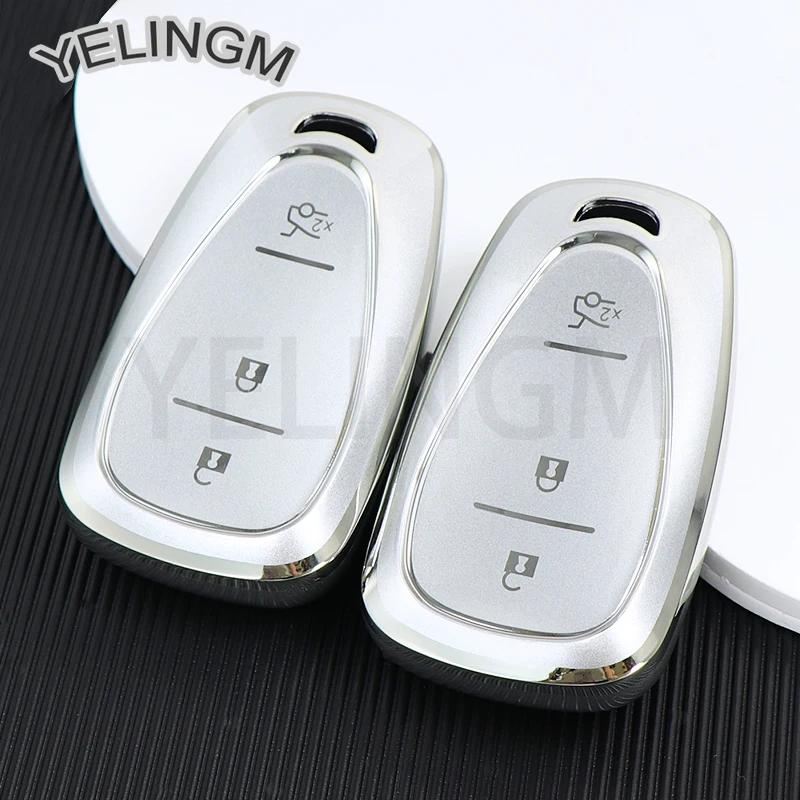 

ТПУ Чехол для ключа автомобиля с пультом для Chevrolet Onix Equino Orlando Cruze Spark Sonic Camaro Volt Bolt Trax Malibu Traverse Blazer