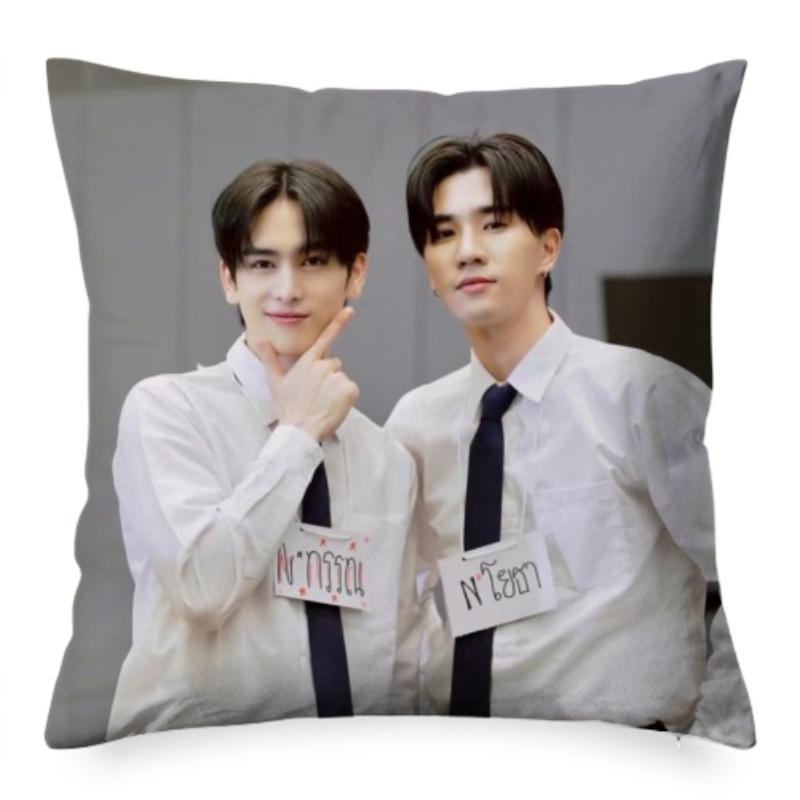 Perthsanta Juniormark Forcebook Double-Sided Printing Pillowcase Thai Tv Perfect 10 Liners Home Sofa Car Decor Cushion Cover