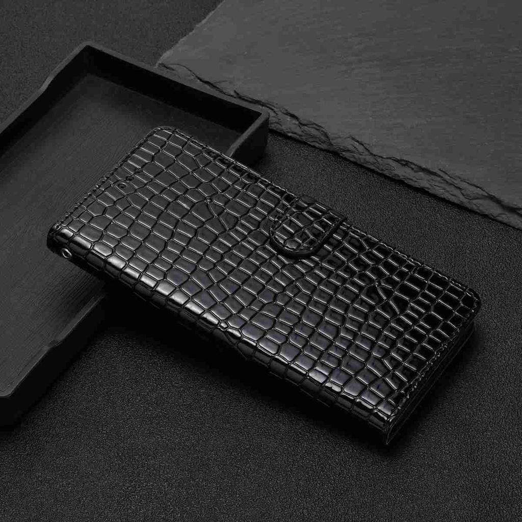Crocodile Fashion Phone Case for Huawei Honor Series.Honor10 Lite Honor200 Honor300 P20Lite...,Faux Leather Wallet with Card Slots & Shockproof