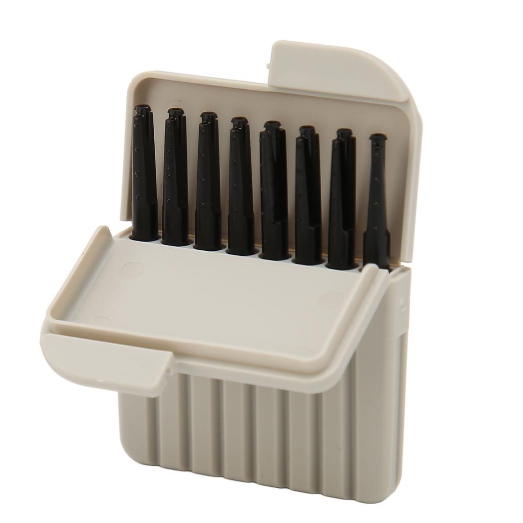 8pcs Cerumen Stop Filter ABS Waterproof Dustproof Portable Earwax Cleaning Guards Filters