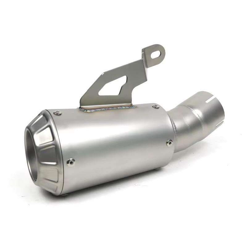 Slip On Line For BMW S1000RR 2019-2023 S1000R 2021-2025 Motorcycle Exhaust System Modify Escape Stainless Muffler 60MM Interface