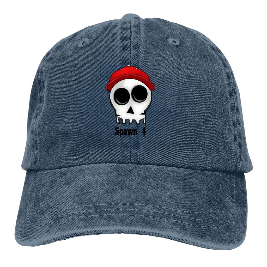Summer Cap Sun Visor Skeleton Family Spawn 4 Boy Hip Hop Caps Spawn Comic Cowboy Hat Peaked Hats