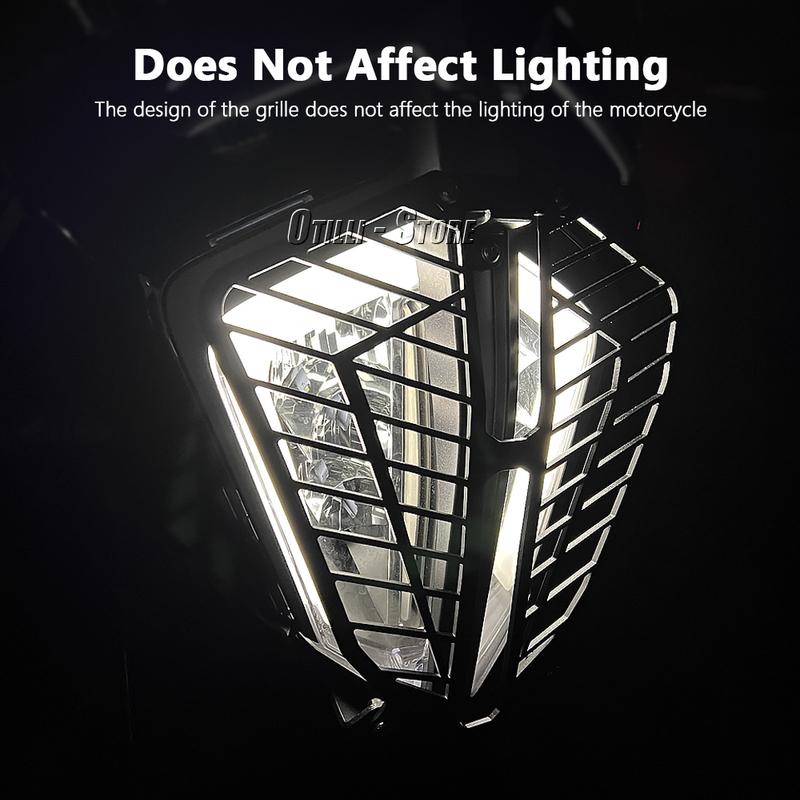 Motorcycle Headlight Guard Head Light Lamp Protector For 390 790 890 Adventure ADV R S 2019 2020 2021 2022 2023 2024 Accessories