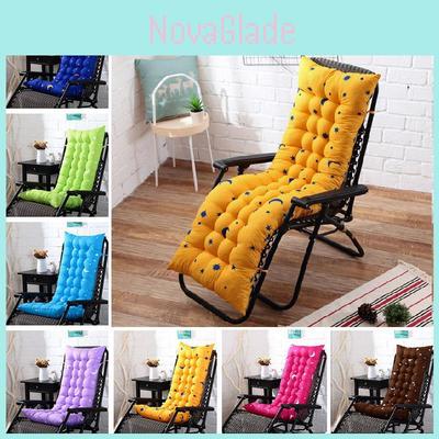 Thick Padded Patio Lounger Back Cushion For Garden Rocking Chairs And Benches