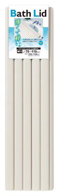 Ohe Bath Lid Approximately 70cm X Shutter M-11, White, 110cm, Type, Thin, Lightweight, Anti-Mold