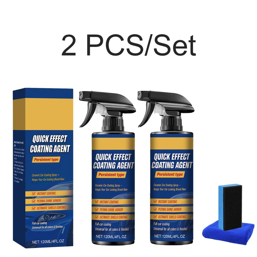 1/2/3 PCS Quick Effect Ceramic Car Coating Spray Restore Gloss Anti Oxidation Dust Repellent Nano Paint Protection DIY Kit 120ml
