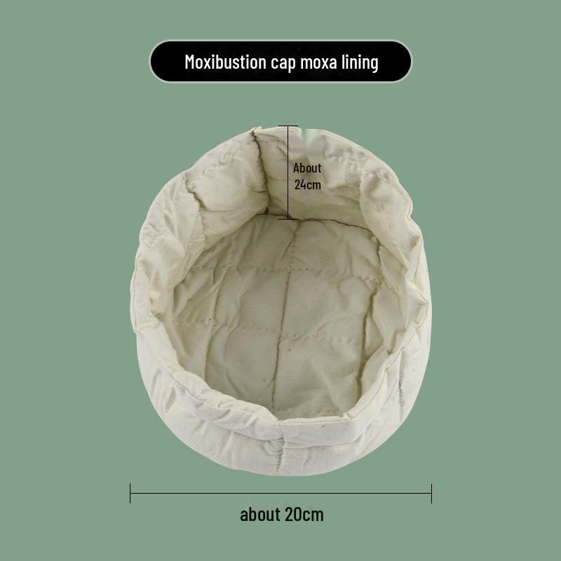 Aiyuantang Smokeless Electric Moxibustion Head Cap for Physiotherapy and Hot Compress