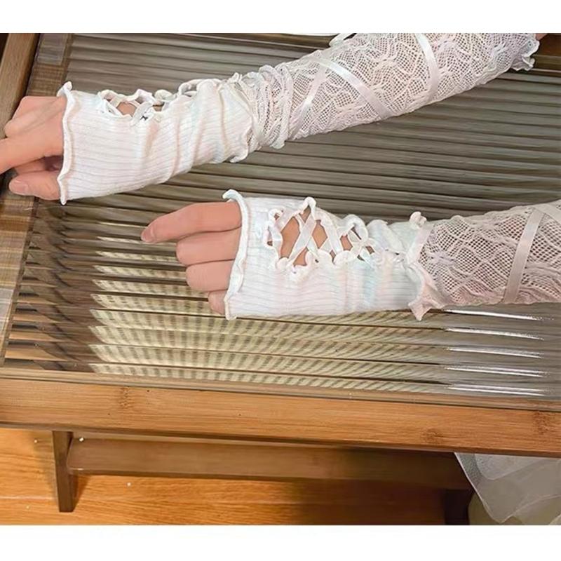 Ballet Sleeves Lolitas Lace Sleeves Adjustable Straps Sun Protection Summer Fashion Accessories For Women