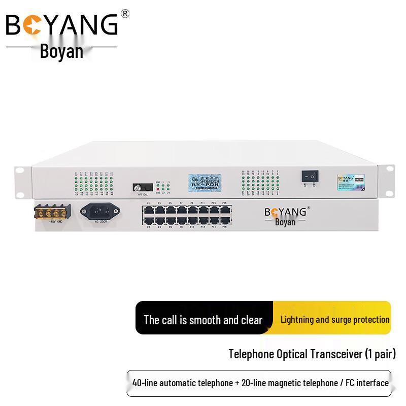 BOYANG Integrated Services Fiber Optic Multiplexer