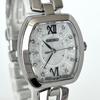 Used [In operation] Polished Seiko SEIKO ladies watch radio solar good condition silver white dial s2408
