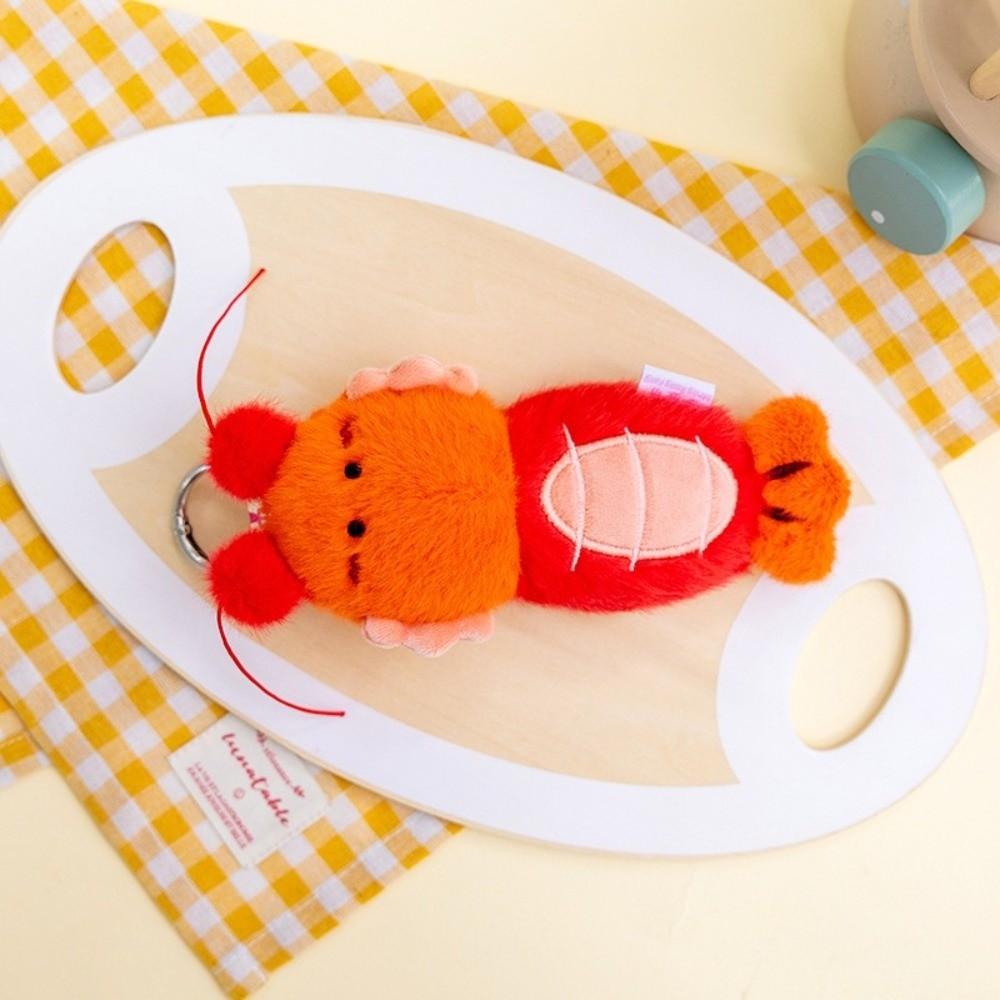 Cute Snack Keychain Miniature Bag Delicate Decoration New Plush Food Pendant Backpack Decoration