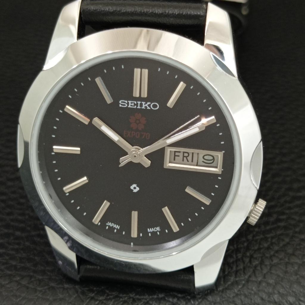 JAPAN VINTAGE REFURBISHED SEIKO EXPO 70 7009A AUTOMATIC MENS WATCH a445524-1