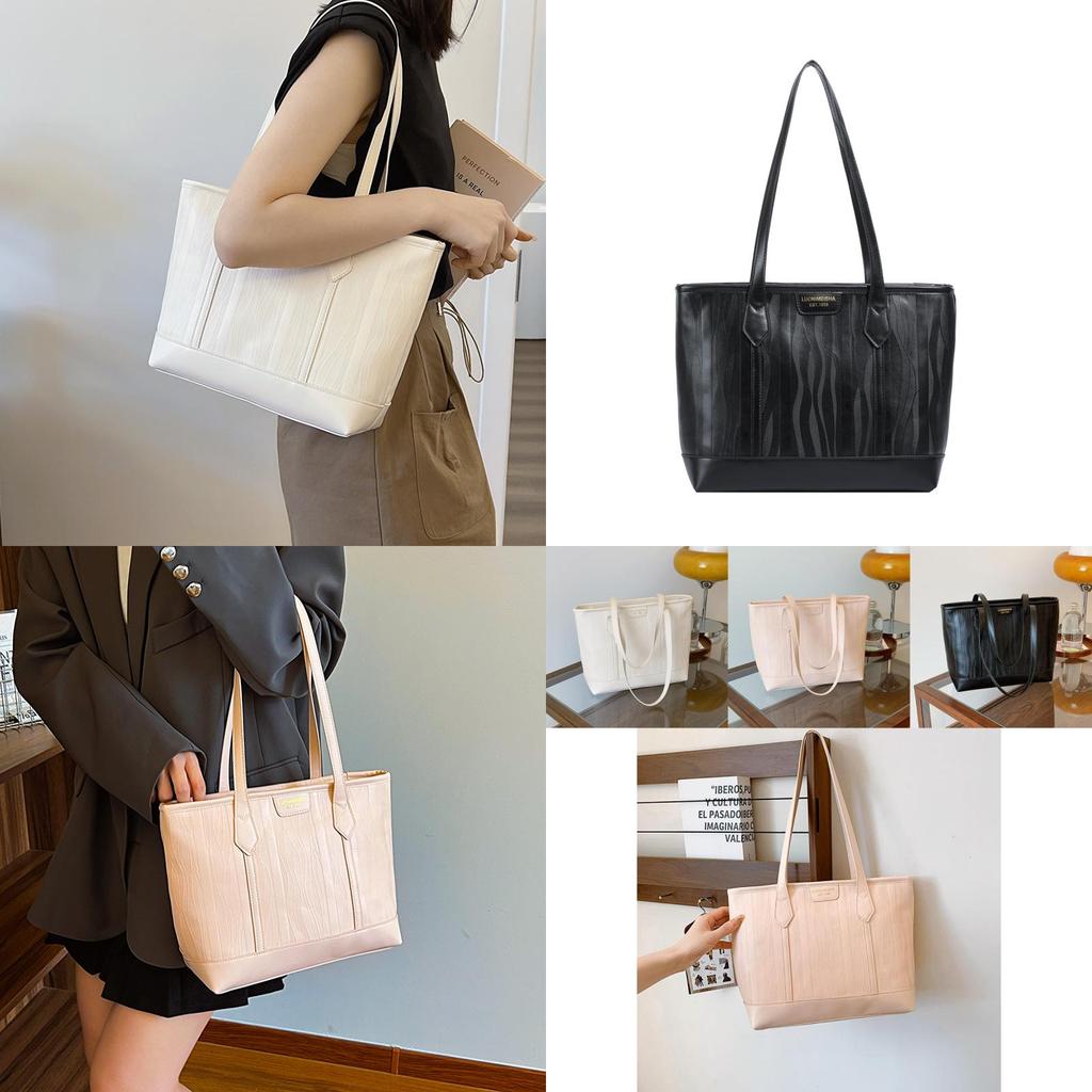 Sac Cabas Chic de Taille Moyenne pour Femme Sac à Bandoulière Mode et Doux en Plusieurs Couleurs