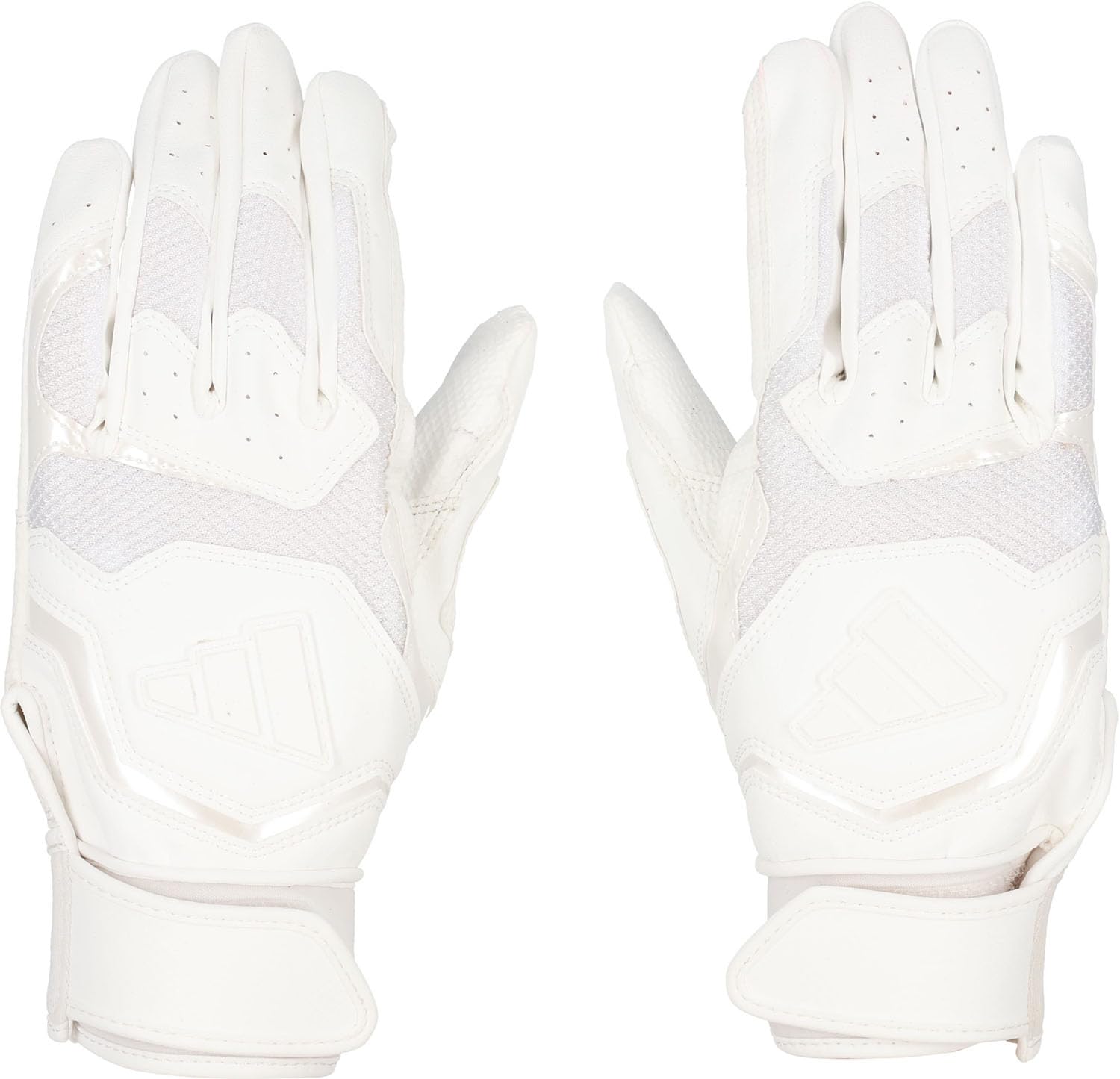 

adidas Baseball Batting 51 White LBG404 Gloves, Basic, (1100), Medium,