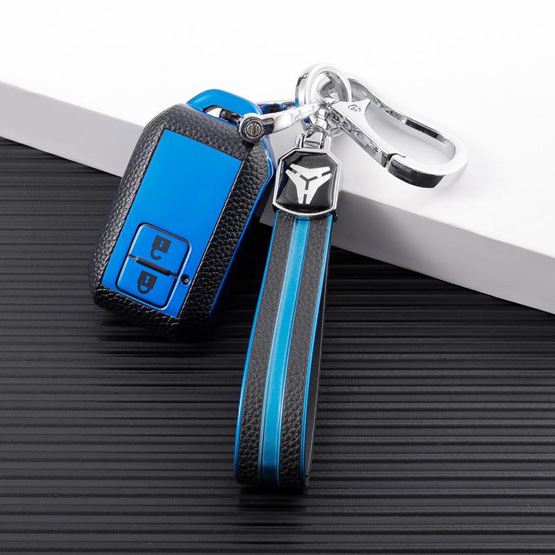 Suzuki Jimny Mazda Leather Key Case: Protective Cover for Car Keys