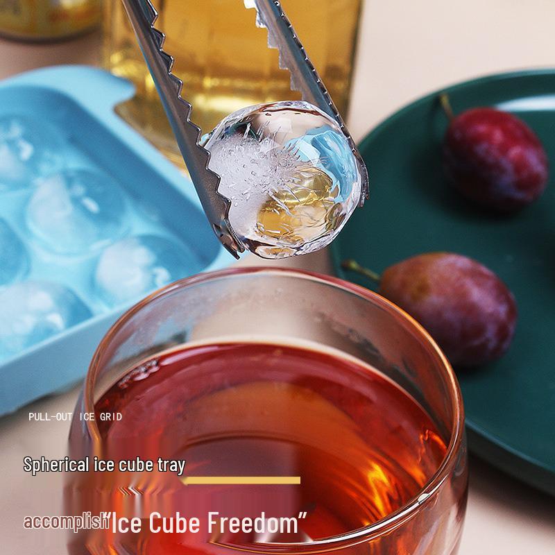 Spherical Ice Cube Tray - DIY Ice Ball Mold for Household Refrigerators