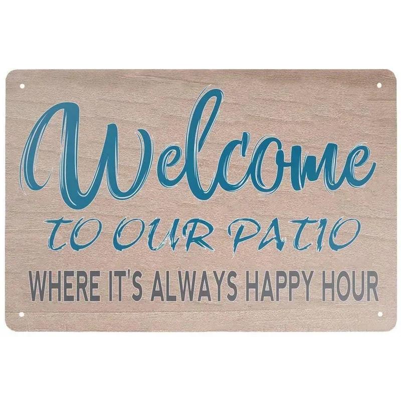 Metal Tin Signs Pizza Coffee Beer Wall Decoration Plaque Vintage Art Poster Iron Painting for Man Cave Home Cafe Garden Club