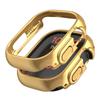For Apple Watch 45mm 41mm 38mm 42mm 40mm 44mm Plated Skeleton Cover Hard PC Bumper Case Frame for IWatch SE 8 7 6 5 4 3 2 1 Case