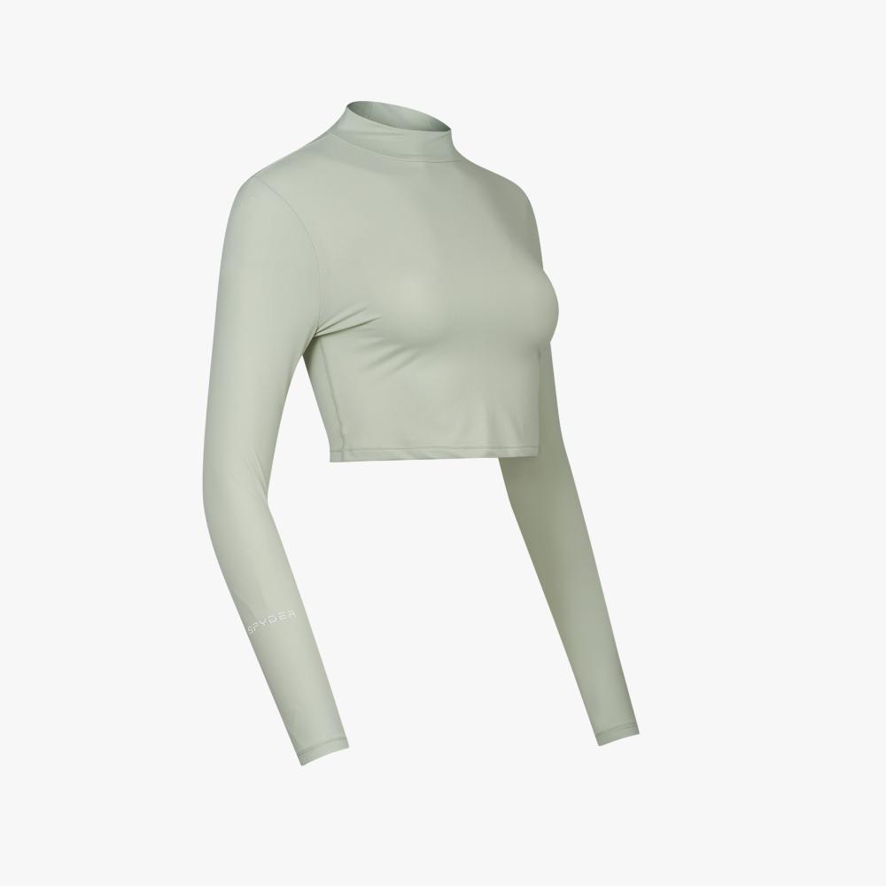 SPYDER Women'S All Day Crop Long Sleeve Spjfcnrl251Wlmt