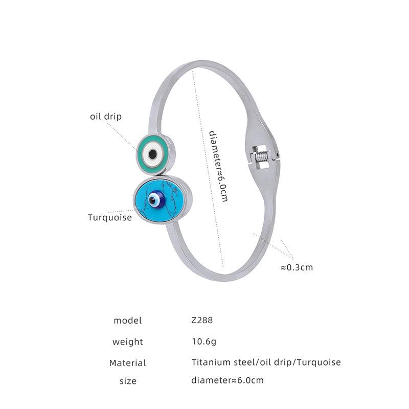 Bohemian Stainless Steel Bracelet Bangles For Women 18K Gold Plated Waterproof Women's Hand Bracelets Cuff Bangle Woman Jewelry