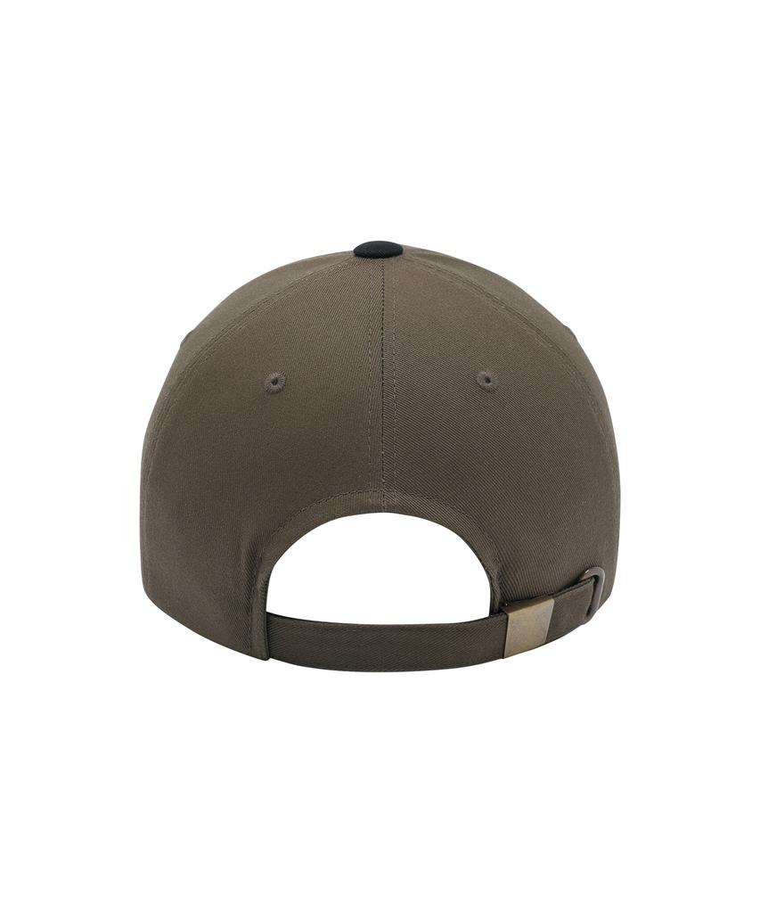 AMES-WORLDWIDE Symbol Logo Twotone Ball Cap Khaki