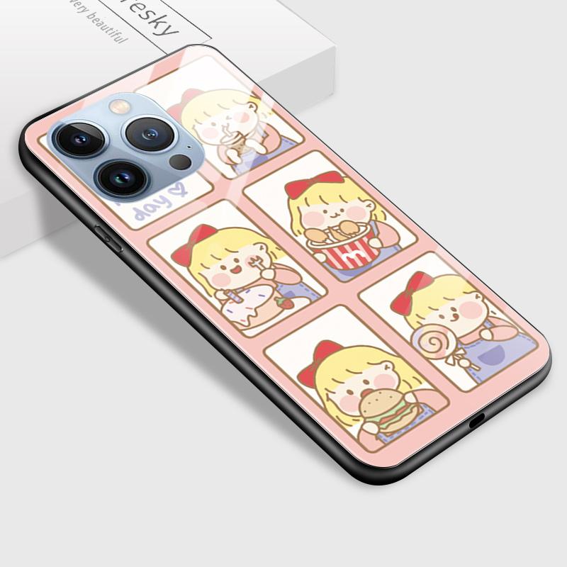 Tempered Glass Phone Case For Samsung A12 A16 A32 A53 S20FE S23 S25 Honor20 X6A 90Lite 9X Huawei Y9Prime2019 P30Lite Soft Edge Shockproof Smooth Shell