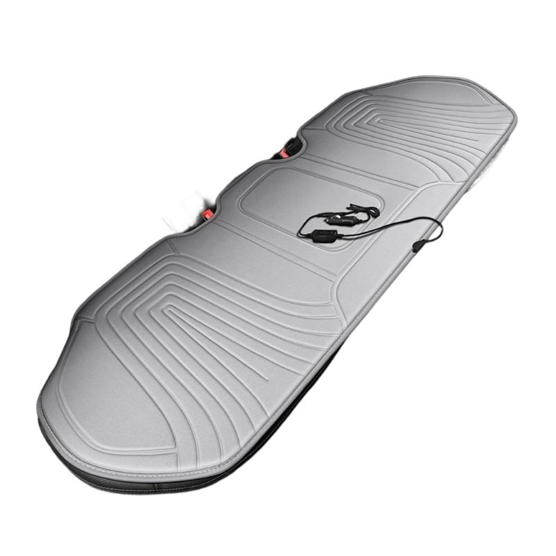 Adjustable Winter Car Seat Cushion Heater Intelligent Temperature Adjustment Easy Installation Synthetic Fiber Design