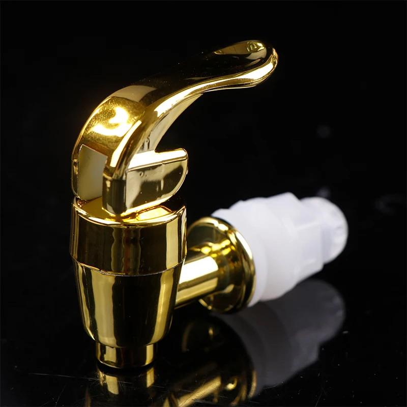 BPA Free Beverage Faucet Food Grade Electroplated Plastic Tap Valve for 5 Gallon Water Bucket Home Bar Drink Dispenser