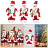 Santa Claus Toy Electric Holiday Atmosphere Gift Decoration Wiggle Toy Ornament Twerking Santa Claus for Christmas Kids Children