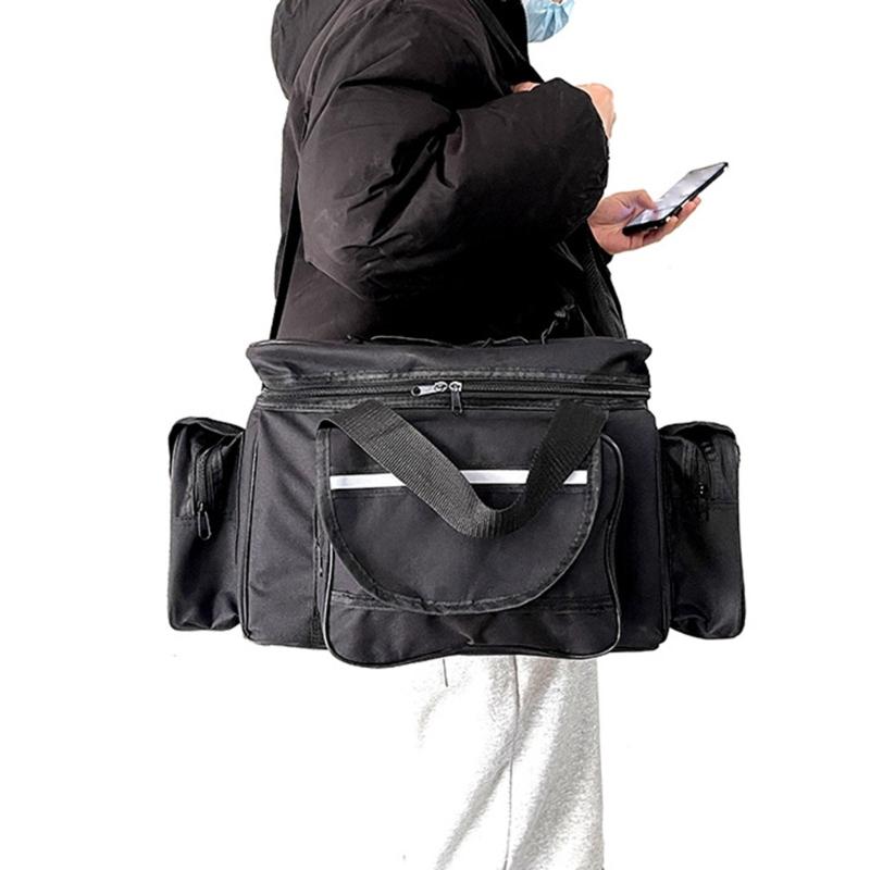 Fishing Gear Organizers Large Capacity Oxfords Cloth Fishing Tackle Bag
