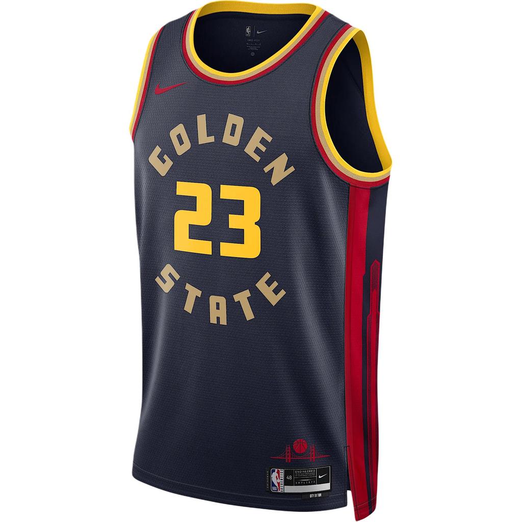 Nike Dri Fit Basketball Jersey Men's University Marine FQ4342-423